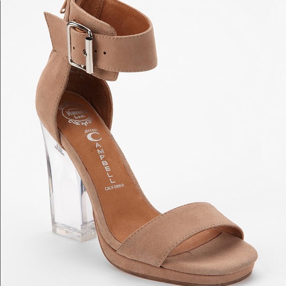 jeffrey campbell clear heel sandal